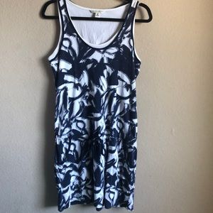 Banana Republic SUMMER beach dress color blue